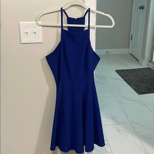 Cobalt blue dress